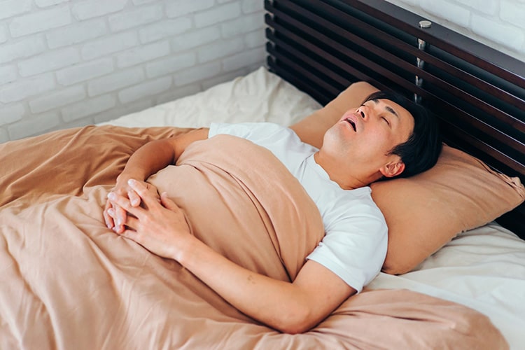睡眠時無呼吸症候群のイメージ画像